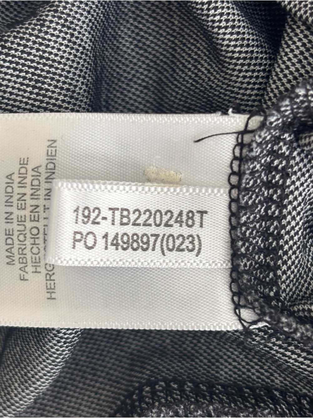 Tommy Bahama Men's Short Sleeve Polo Shirt Black/Gray Textured Large - EUC - Picture 9 of 9